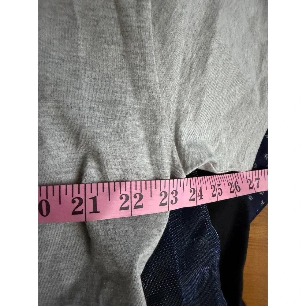 NINETY PERCENT Oversized Grey Marl Organic Cotton T Shirt Size S - Picture 8 of 8